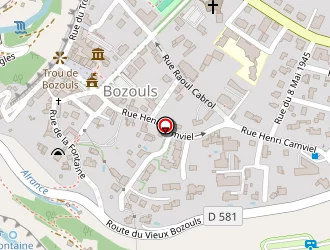 Carte de Gadefait Jacques à Bozouls