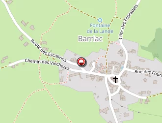 Carte de Salle Polyvalente à Bozouls