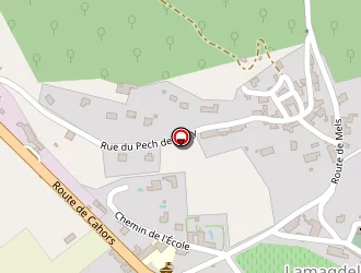 Carte de Menuiserie 46 à Lamagdelaine