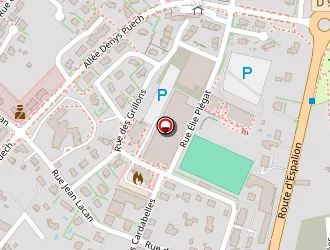 Carte de Le 121 à Bozouls