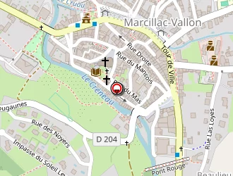 Carte de Lafarge Damien à Marcillac-vallon