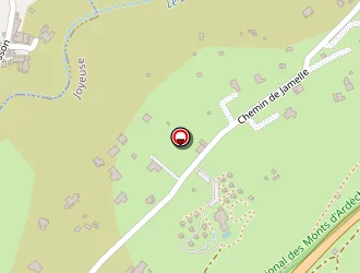 Carte de Les Grenouilles à Joyeuse