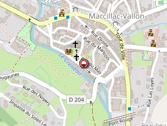 Carte de Caprices Des Fleurs à Marcillac-vallon