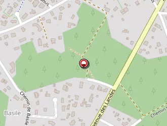 Carte de Camping La Pinède à Sanguinet