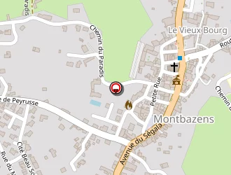 Carte de Caisse Epargne Prévoyance Midi Pyrénées à Montbazens