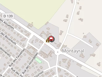 Carte de Ecole Maternelle à Montayral