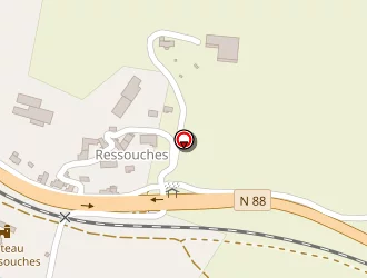 Carte de Geloz Conseil à Chanac