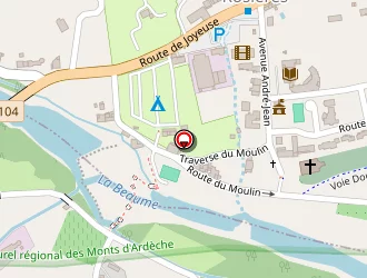 Carte de Le Foyer Rosières à Rosières