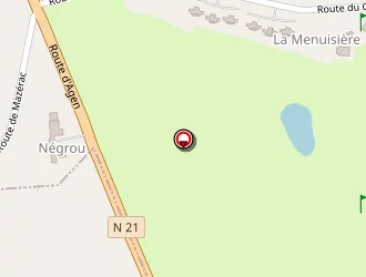 Carte de La Ferme Couderc à Pailloles