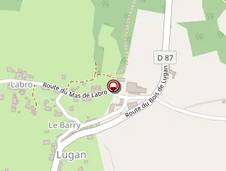 Carte de Urgence (services Locaux) à Lugan
