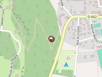 Carte de Camping Municipal à Cajarc