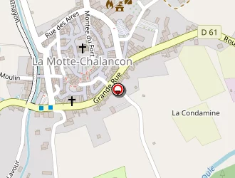 Carte de Rocher Michel à Motte-chalancon (la)