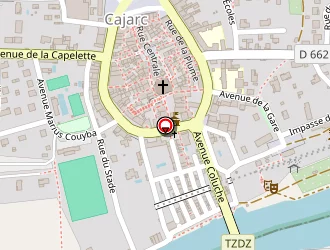 Carte de Complexe Sportif Du Cuzoul à Cajarc