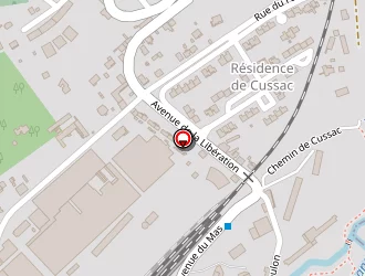 Carte de Castaignede Laurent à Monsempron-libos