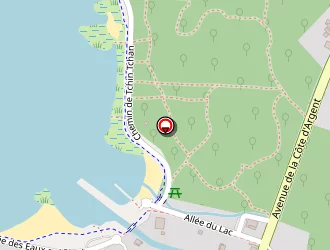 Carte de La Renardière à Sanguinet