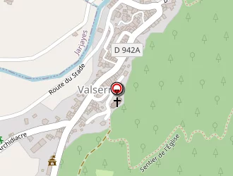 Carte de Ecole Primaire à Valserres