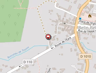 Carte de Dumo à Belin-béliet