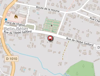 Carte de Cybele Esthetique à Belin-béliet