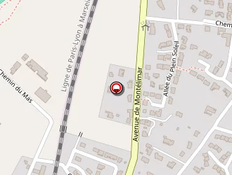 Carte de Brely Espaces Verts à Malataverne