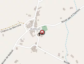 Carte de La Chataignerie à Joyeuse