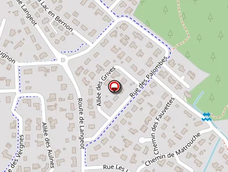 Carte de Sanguinet'infoservices à Sanguinet