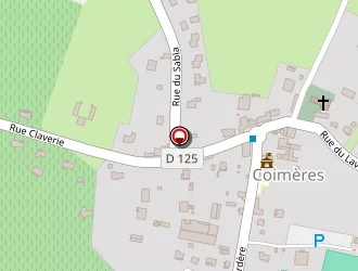 Carte de M.j. Lafon à Coimères