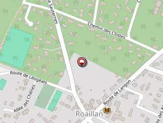 Carte de Ecole Primaire à Roaillan