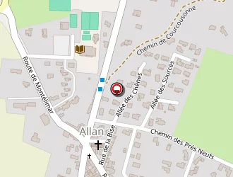 Carte de Domaine Almoric à Allan