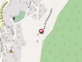 Carte de Gerbal à Barjac