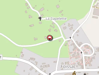 Carte de Agence Postale à Foissac