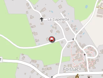 Carte de Fréjeroques Pneus à Foissac