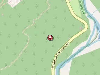 Carte de Centre Equestre De Chassournet à Ribes