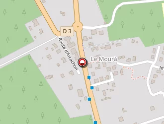 Carte de 2b Sp à Belin-béliet