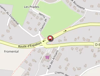 Carte de Saquet Frédéric à Saint-côme-d'olt