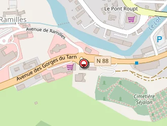 Carte de Pompes Funèbres Lozériennes à Grèzes