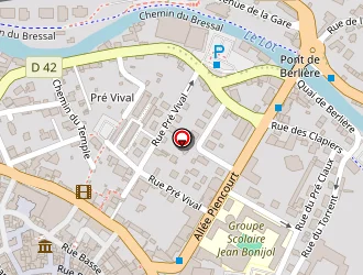 Carte de Boudon Yvonne à Mende