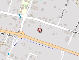 Carte de Cayer James à Marmande