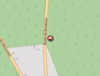 Carte de La Cabane à Belin-béliet