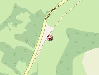 Carte de Hôtel Le Saint Cirq à Tour-de-faure