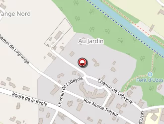 Carte de Le Font D Uzas à Meilhan-sur-garonne