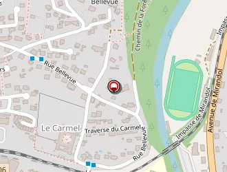 Carte de Amigues Audrey à Mende