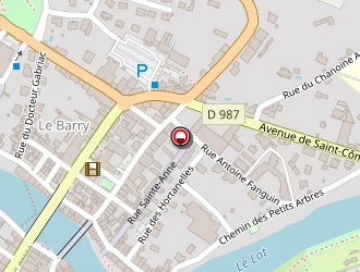 Carte de Librairie Pont Virgule à Espalion