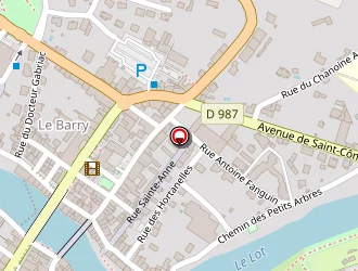 Carte de Civette De La Poste à Espalion