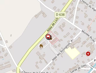 Carte de La Poste à Dieulefit