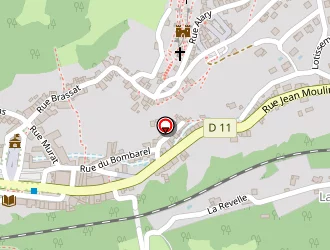 Carte de Le Marigny à Aubin