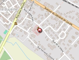 Carte de Chemin De Randonnee à Sainte-bazeille