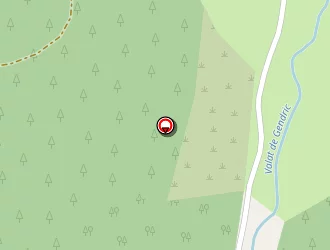 Carte de Le Villaret à Allenc