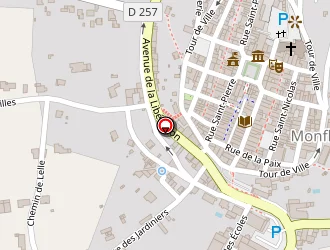 Carte de Il était Une Fleur à Monflanquin