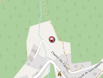 Carte de Tofibat à Saint-mélany