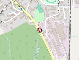 Carte de Stade De La Violette à Teil (le)